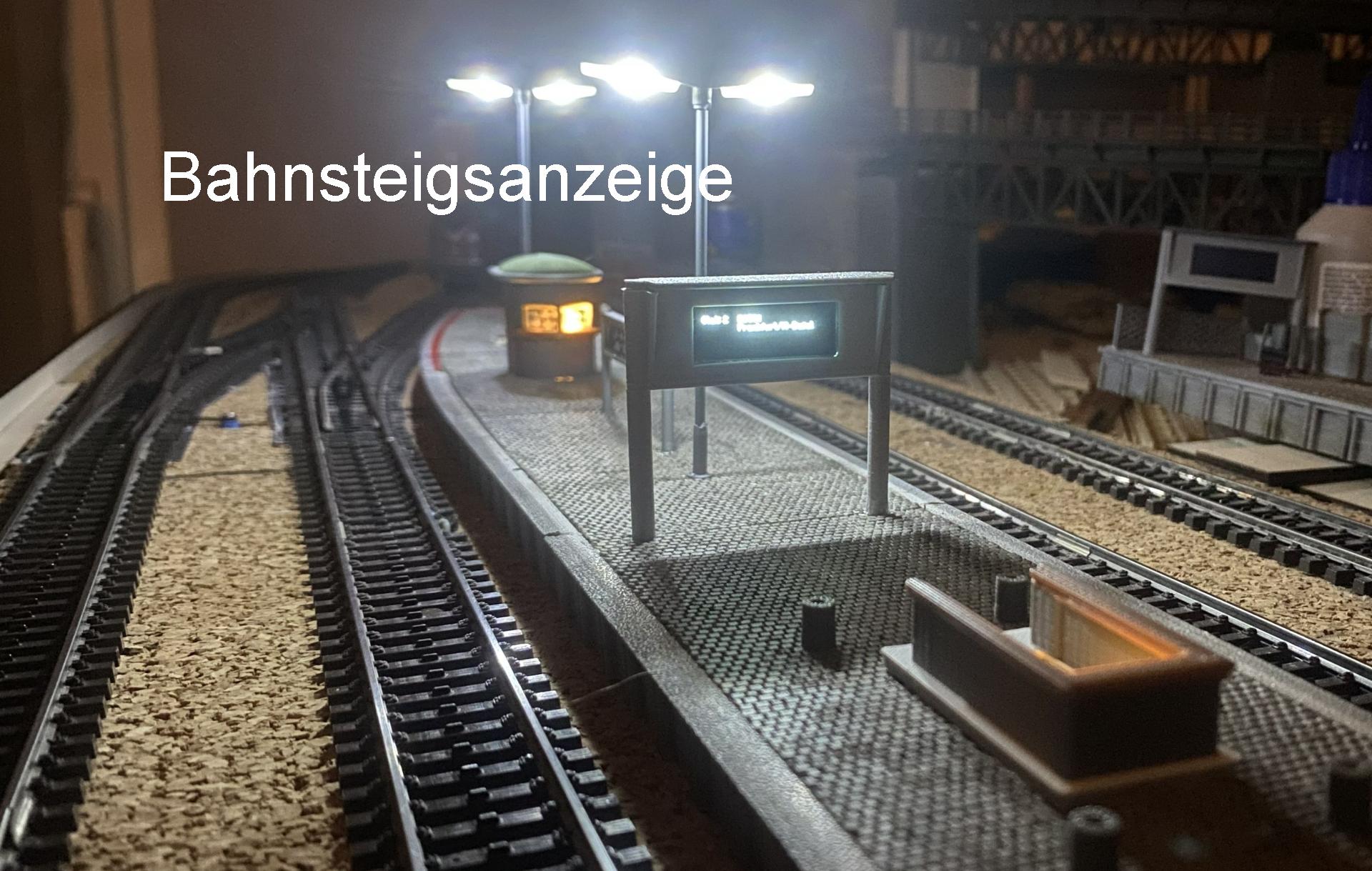 Bahnhofsanzeige